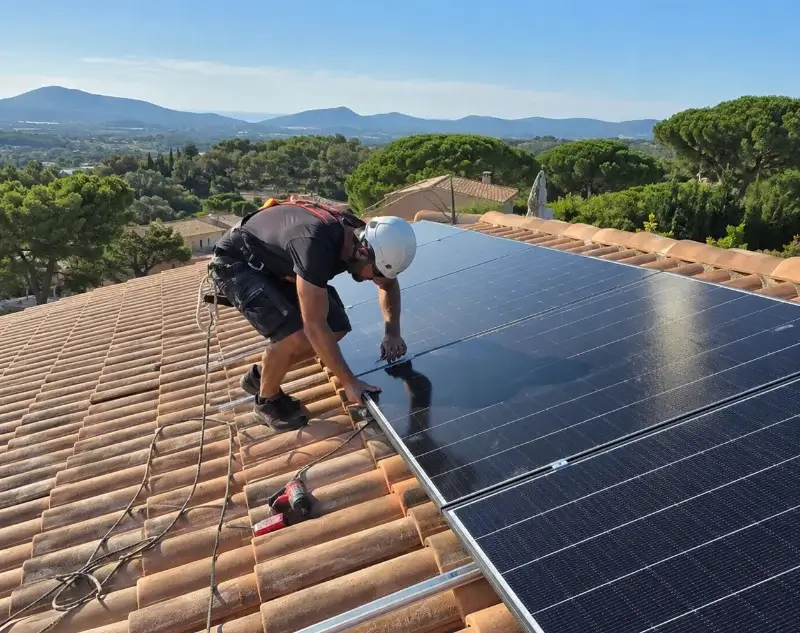 Installateur panneaux solaires Montséret — pose photovoltaïque sur toiture
